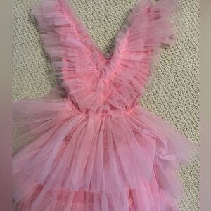Pink tule dress